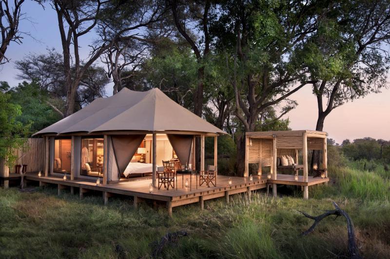 Nxabega Okavanga Delta is a great choice for accommodation when visiting Botswana in April