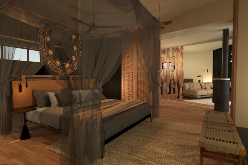 Spacious, beautifully designed suites