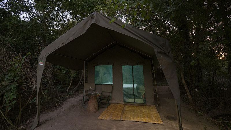 Wild Camp in Gorongosa National Park