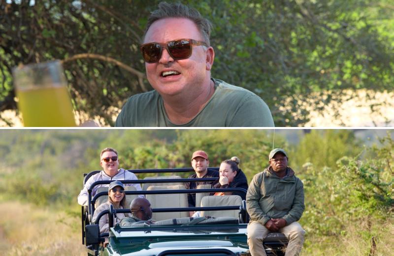 Rhino Africa Travel Expert Ian Kriek enjoying time at Tanda Tula and setting out on a game drive through the Timbavati Private Nature Reserve.
