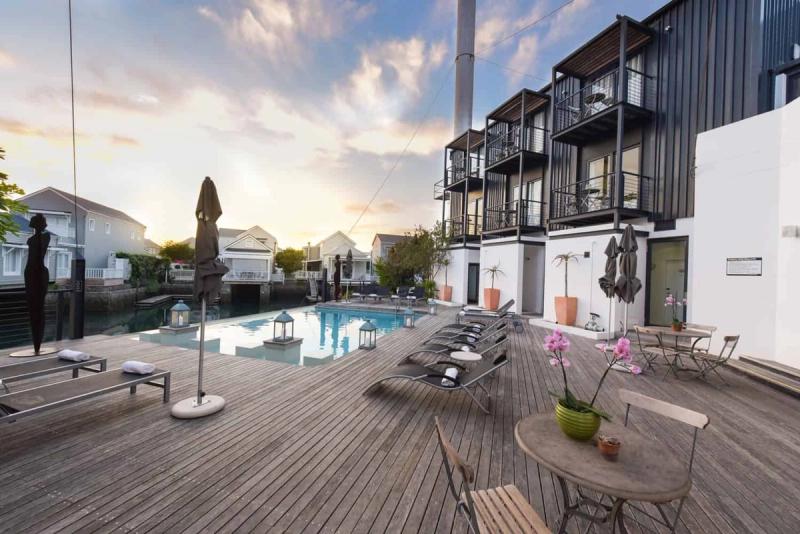 Gorgeous views from the hotel's sun deck