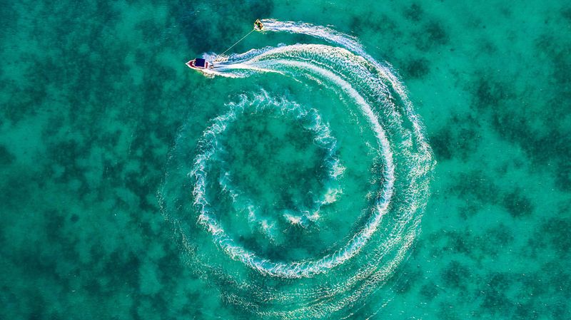 Water activities in Mauritius 