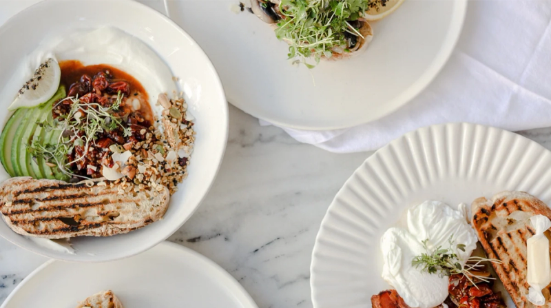 Meraki brunch plate options