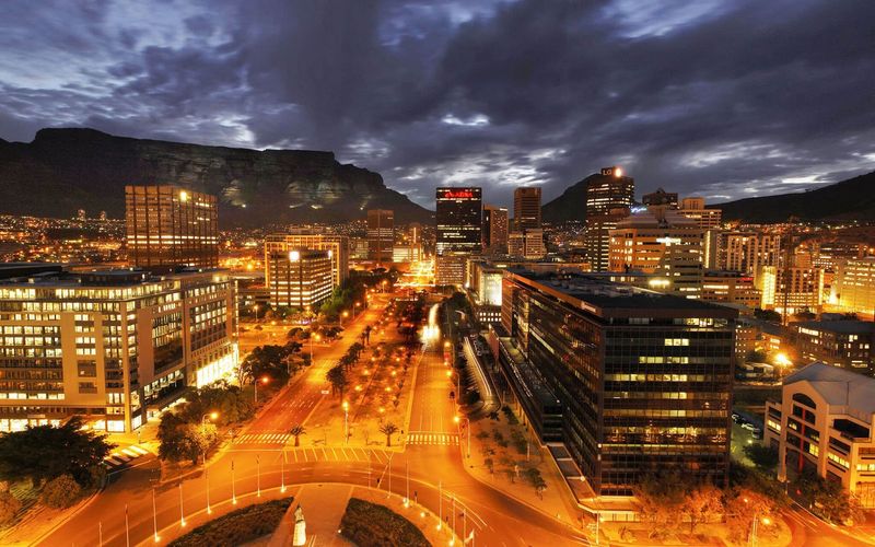 Adderley Street in Cape Town