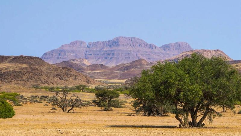 Das harsche Damaraland in Namibia