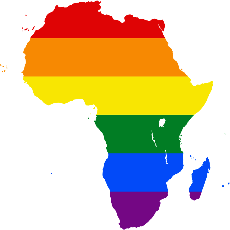LGBT Karte Afrika