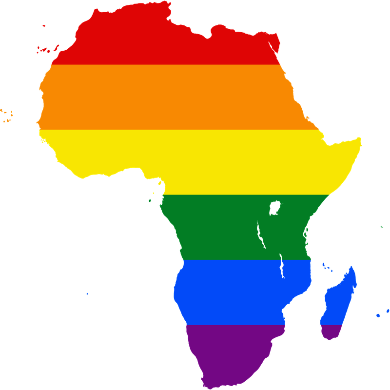 LGBT Karte Afrika