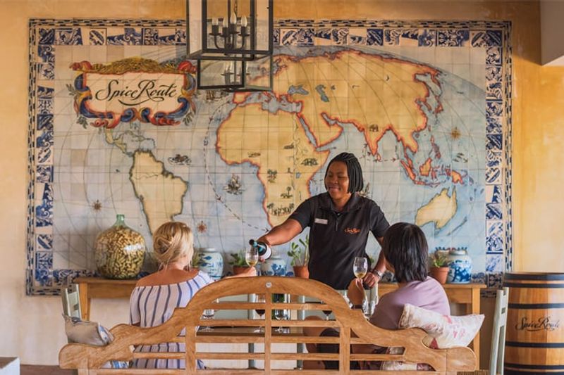 Sala de catas en Spice Route