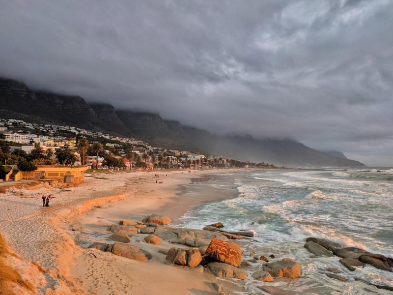 Les plages du Cap sont parfaites pour de longues promenades en hiver
