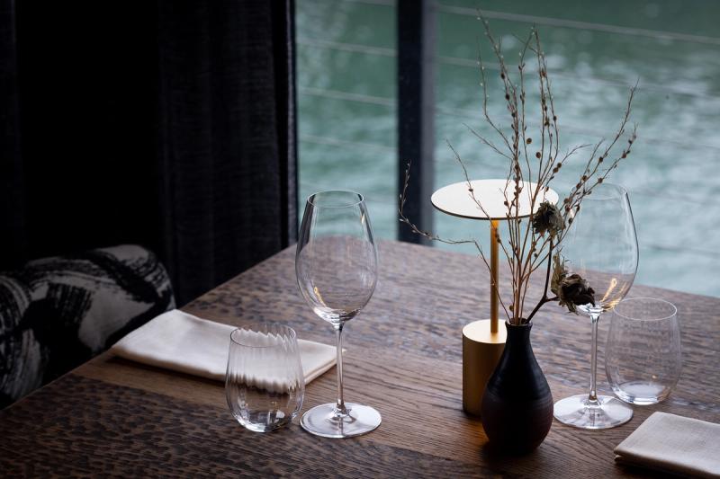 Your table at COY has a view of the Cape Town harbour below