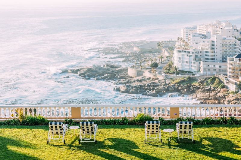 The spectacular view from Ellerman House