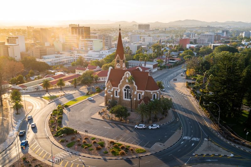 The town of Windhoek