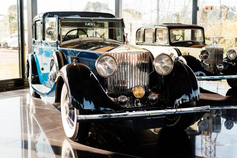 Vintage car available to drive at Hazendal Wine Estate, South Africa
