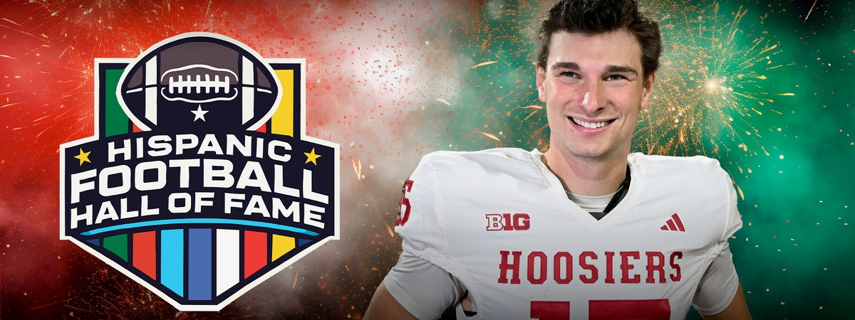 Cover Image for FERNANDO MENDOZA NAMED INAUGURAL 2025 HISPANIC FOOTBALL HALL OF FAME COLLEGE PLAYER OF THE YEAR