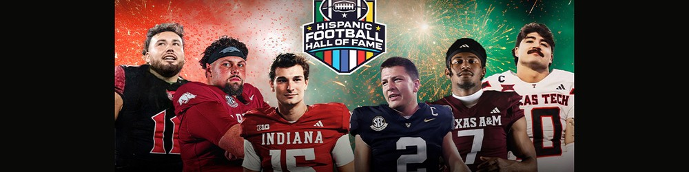 Cover Image for INAUGURAL 2025 HISPANIC FOOTBALL HALL OF FAME COLLEGE ALL-AMERICAS HONOREES ANNOUNCED