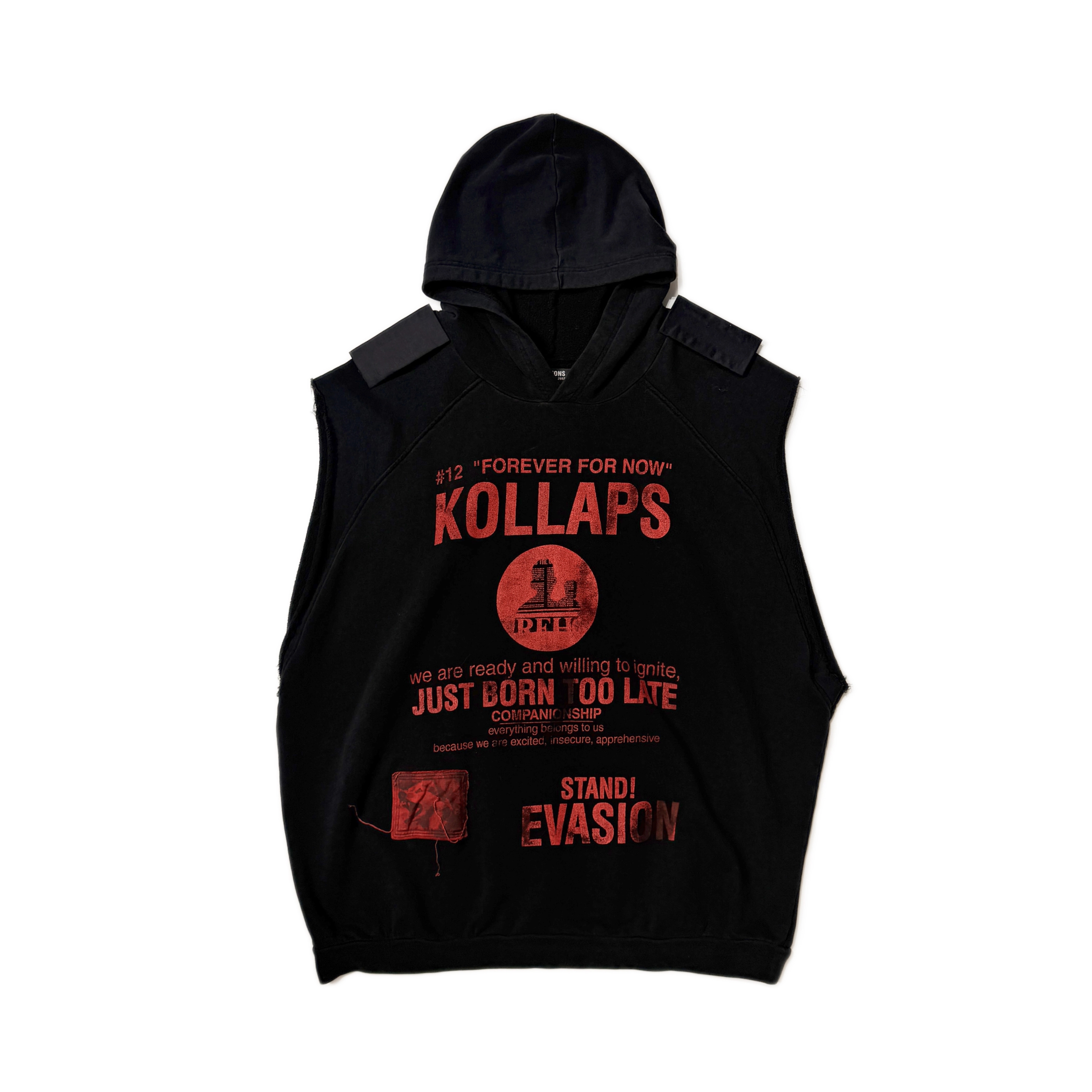 S/S 2002 Kollaps Sleeveless Hoodie — view 1