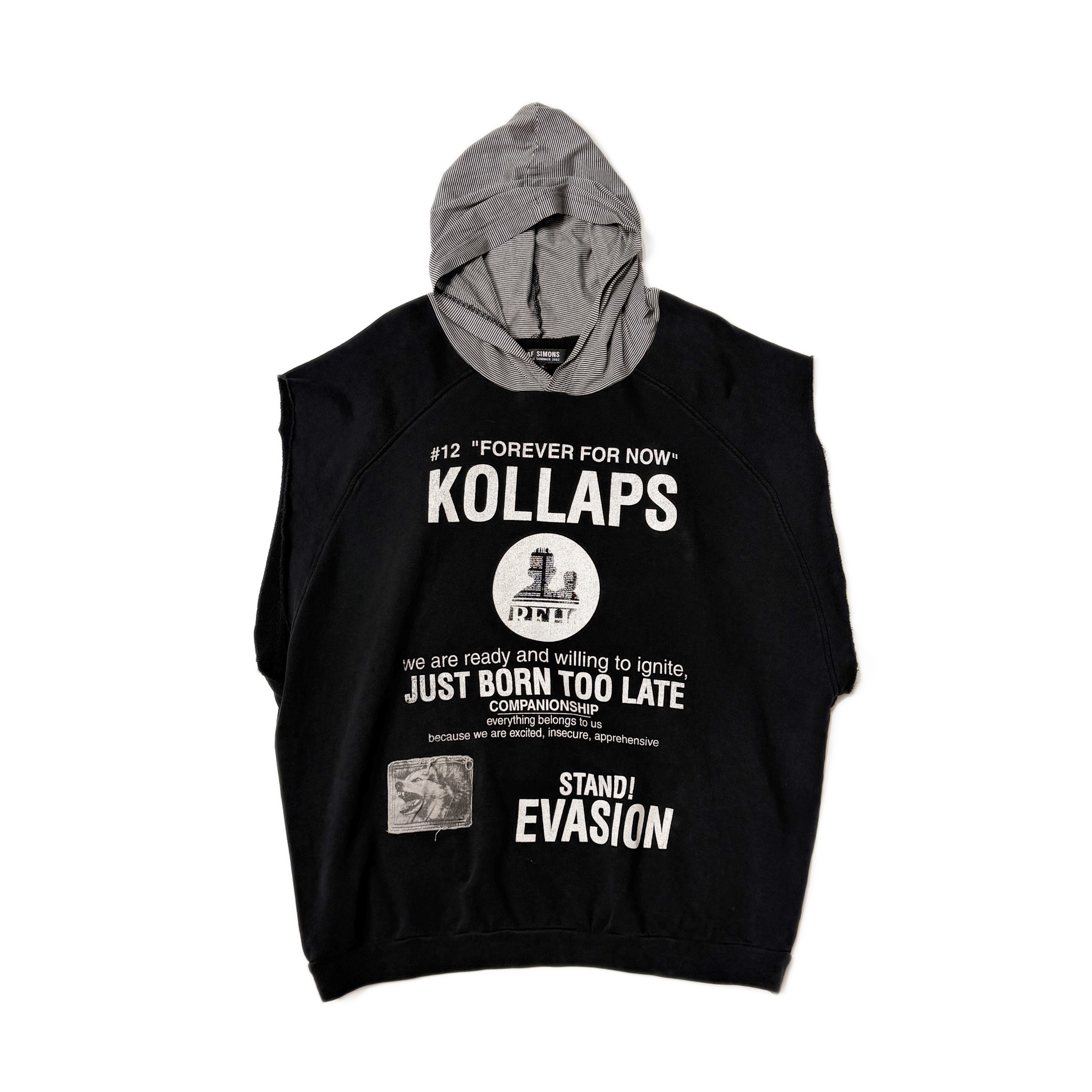 S/S 2002 Kollaps Sleeveless Hoodie — view 1