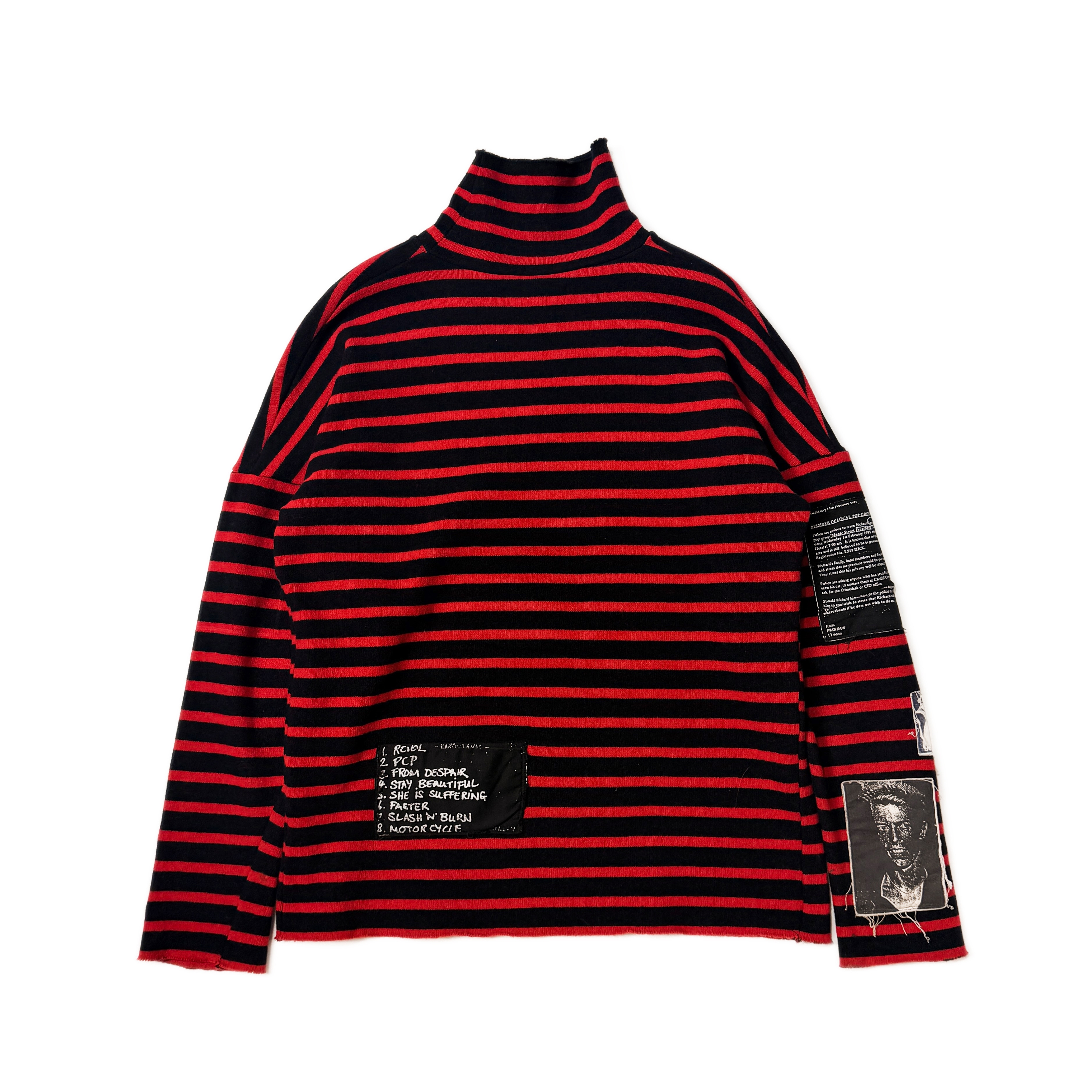 A/W 2001 Patches Turtleneck — view 2