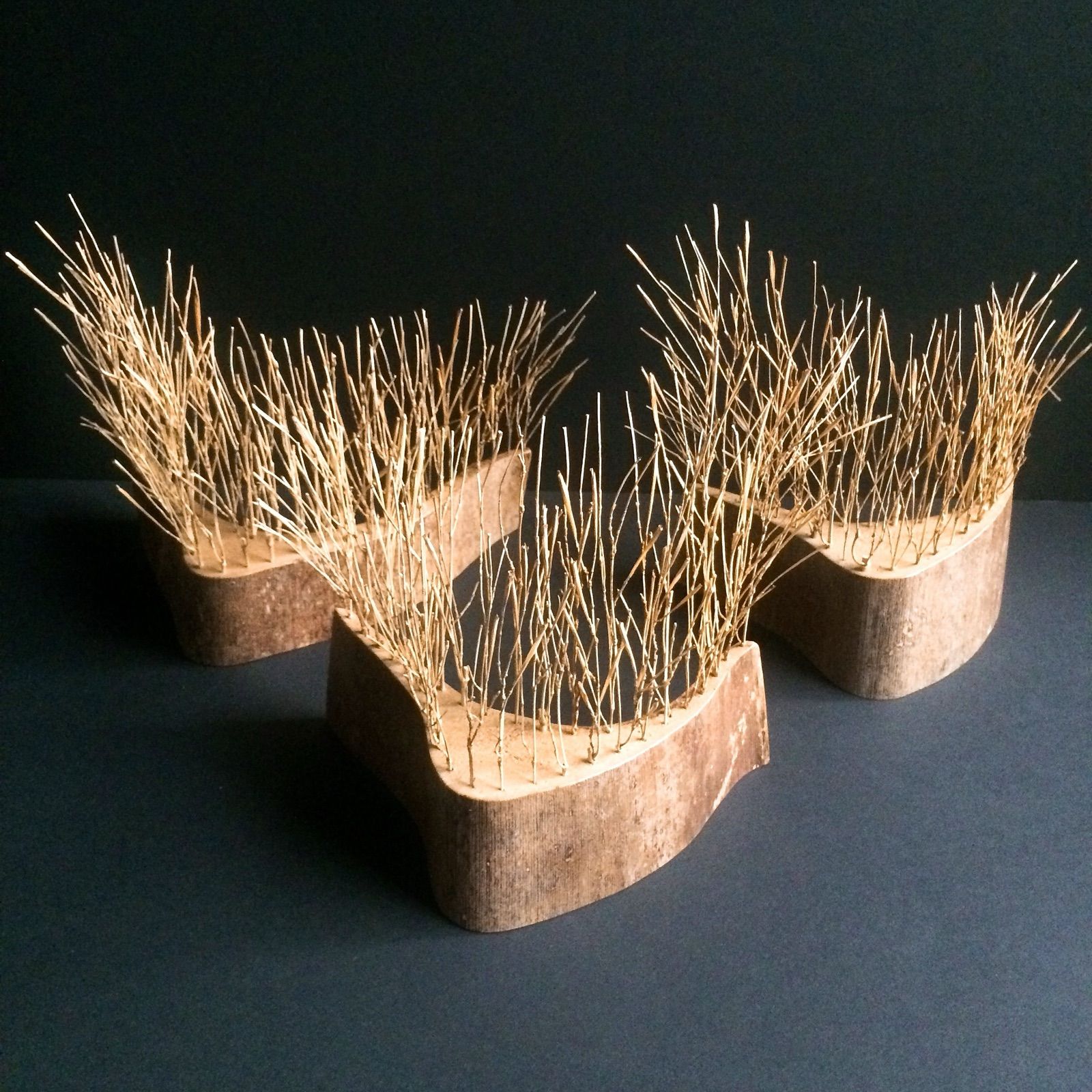 Bamboo branch sculpture and artwork by Nagi Studio
