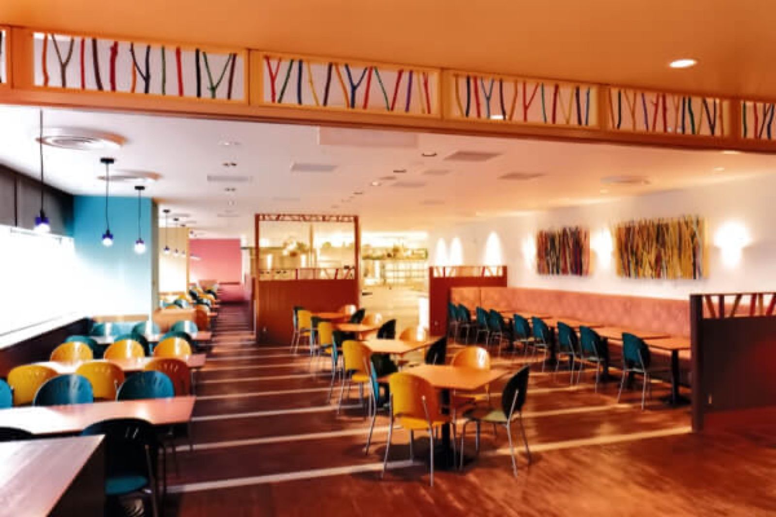 Cafeteria Bel Air restaurant interior, Tokyo
