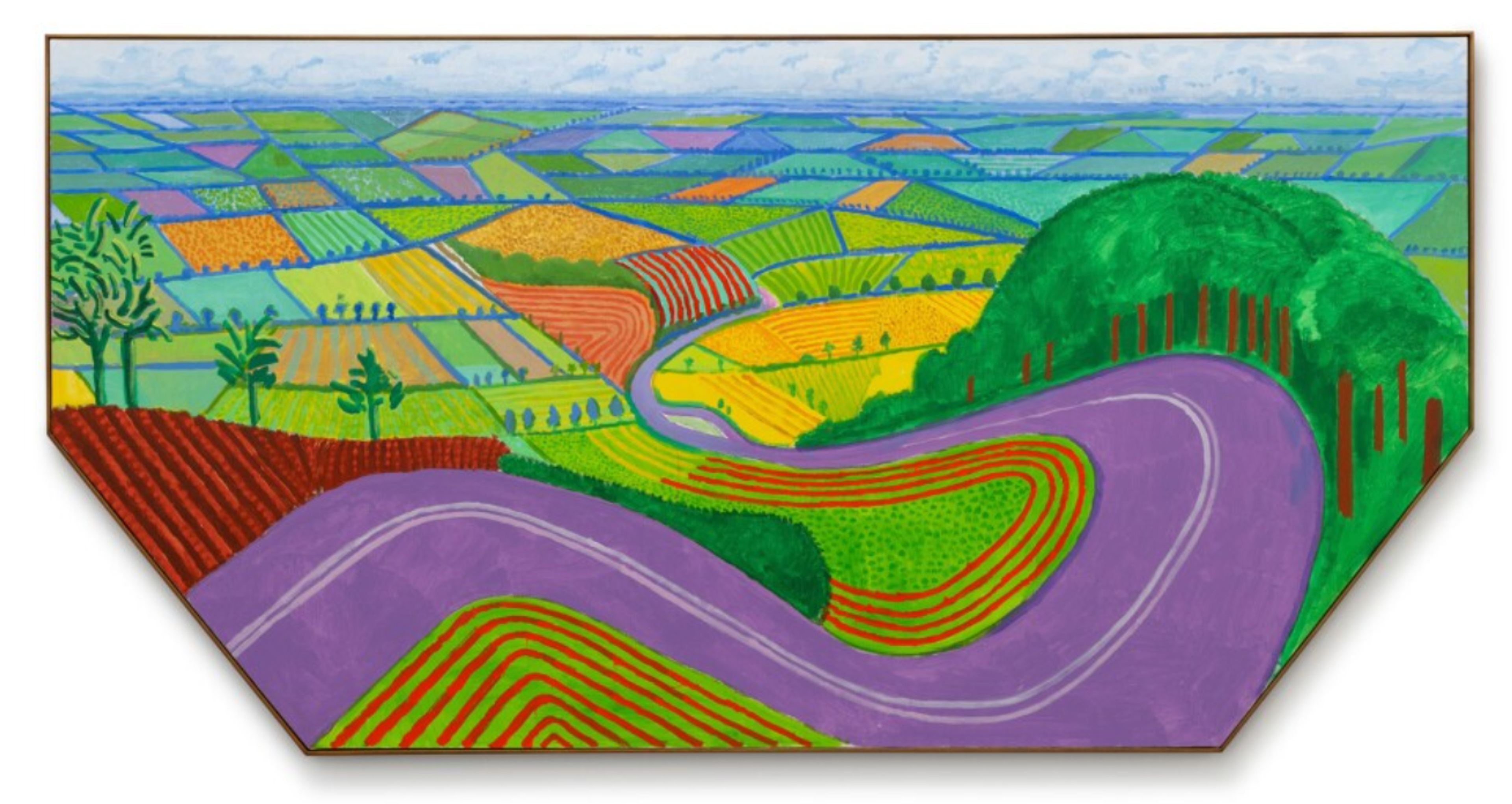 Garrowby Hill by David Hockney