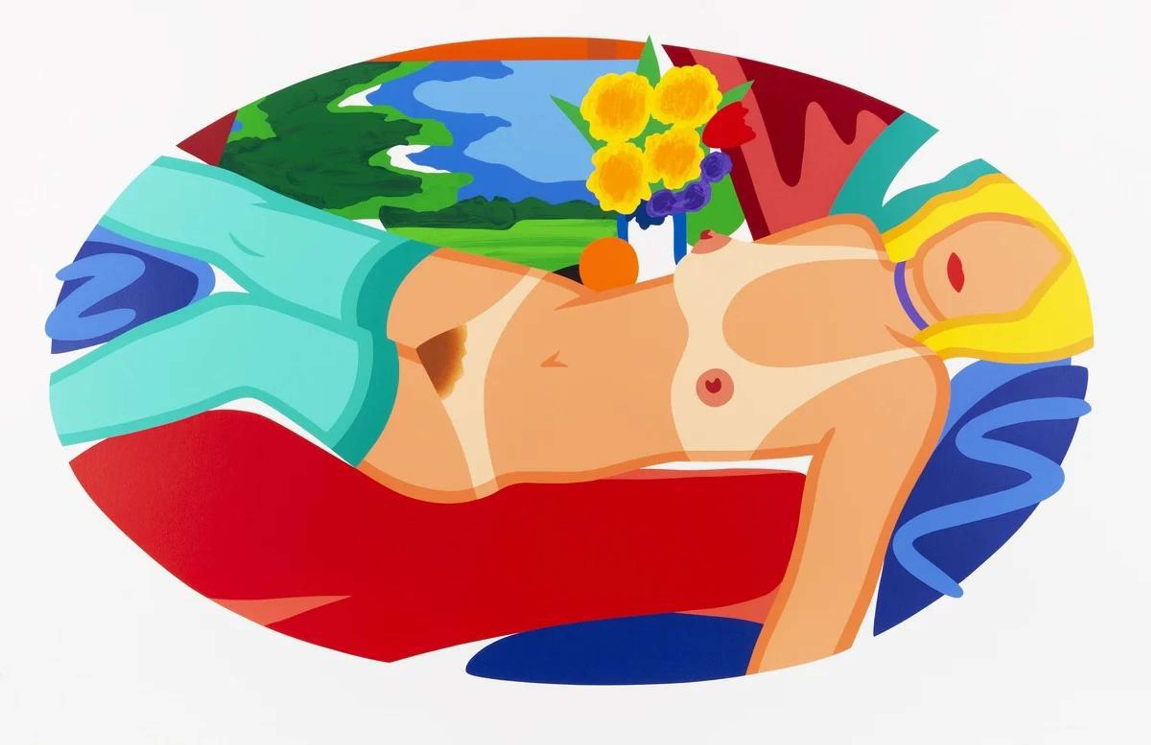 Beautiful Bedroom Kate - Signed Print by Tom Wesselmann 1998 - MyArtBroker