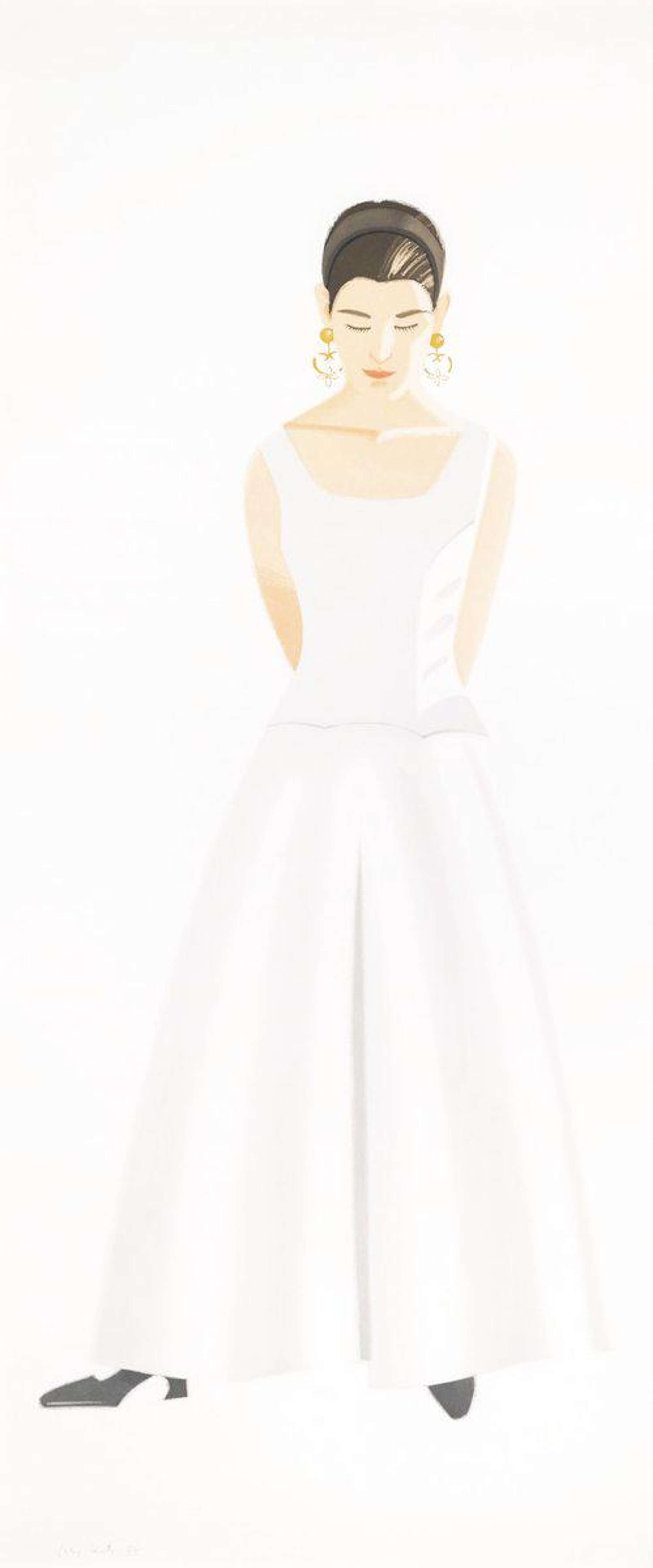 Wedding Dress - Signed Print by Alex Katz 1993 - MyArtBroker