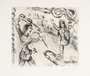 Marc Chagall: Acrobat Et Violoniste - Signed Print