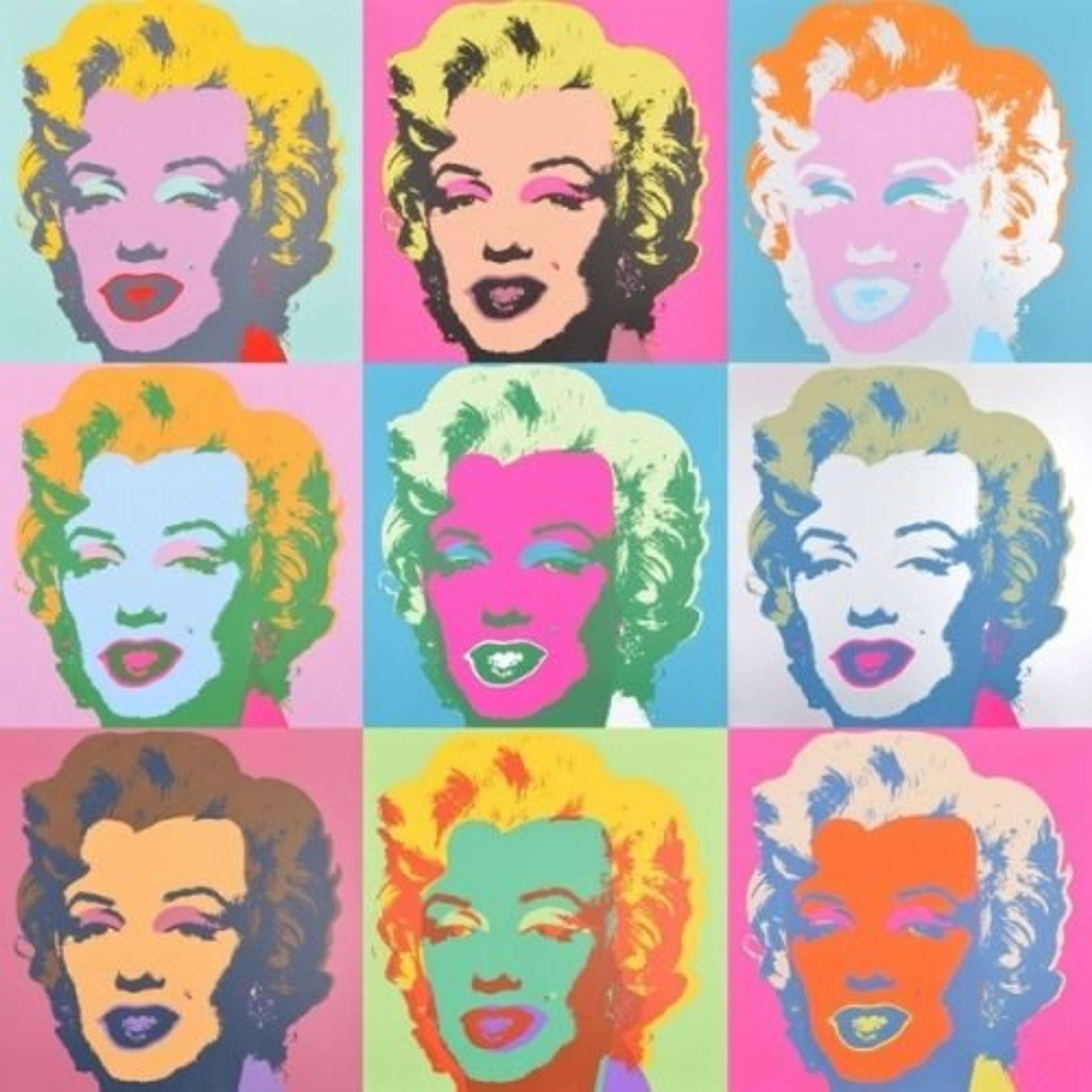 Marilyn by Andy Warhol