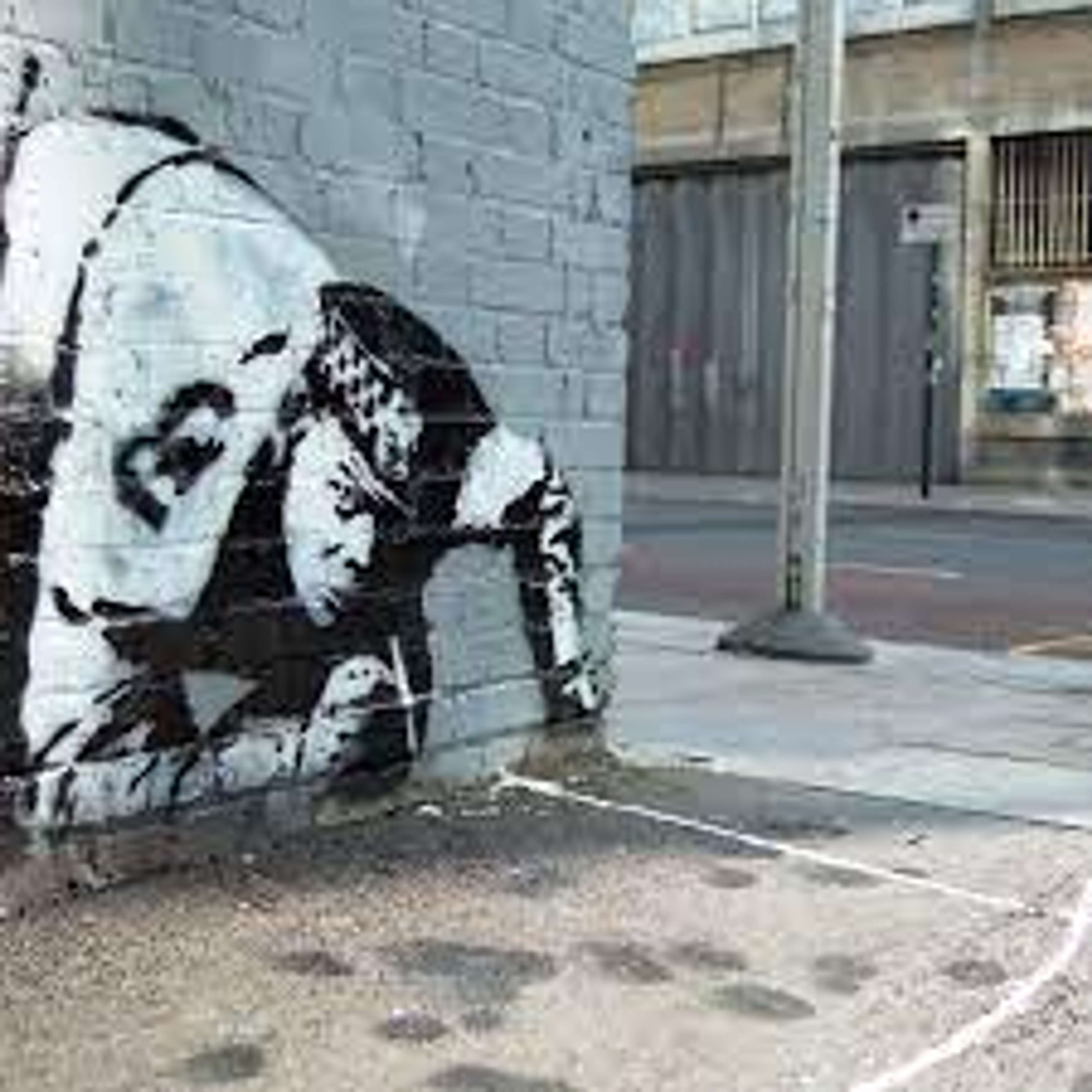 Snorting Copper by Banksy