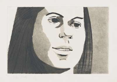 Nancy - Signed Print by Alex Katz 1972 - MyArtBroker