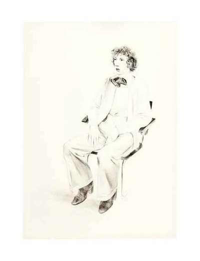 Gregory Evans - Signed Print by David Hockney 1976 - MyArtBroker
