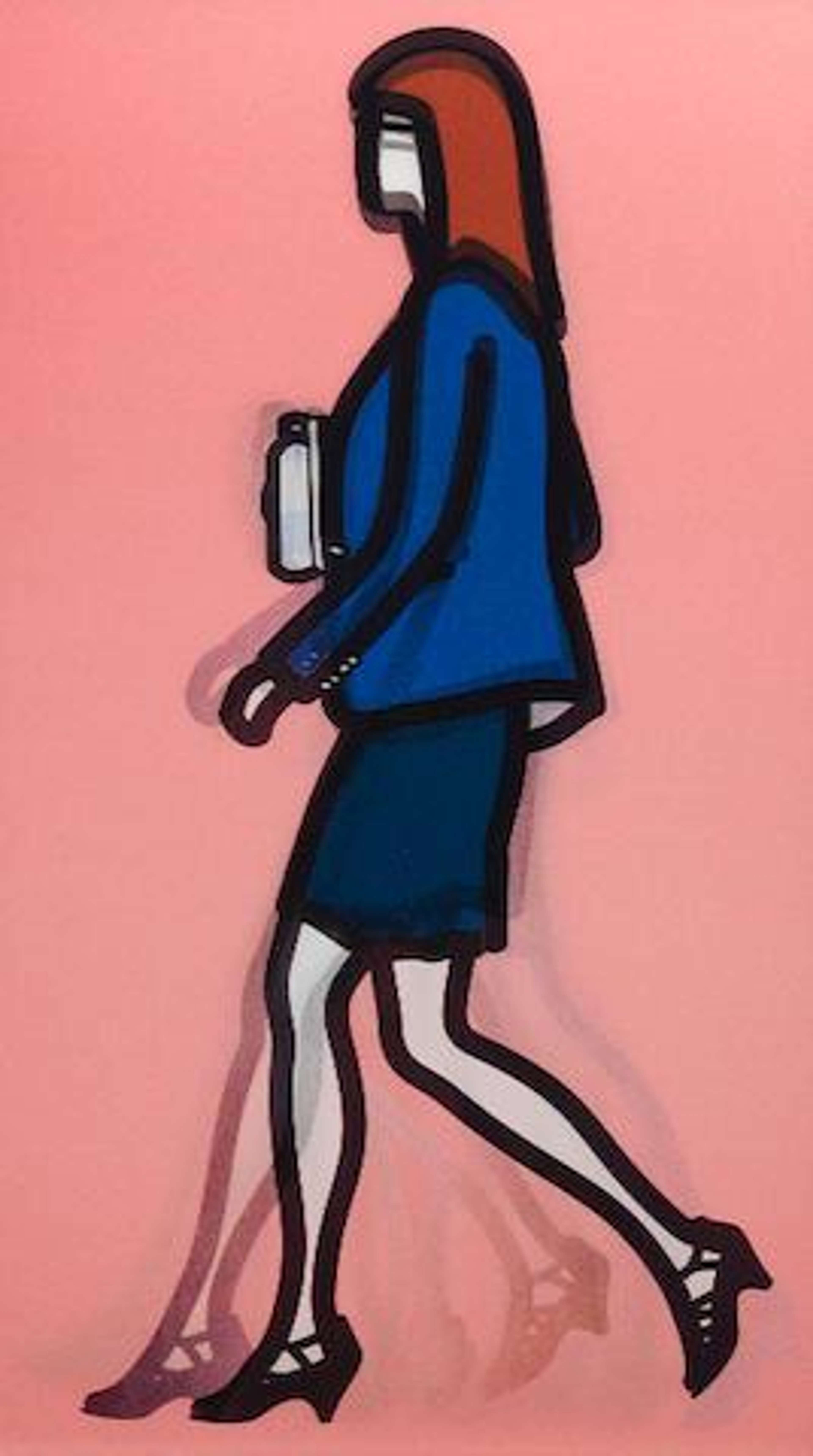 Lawyer - Signed Print by Julian Opie 2014 - MyArtBroker