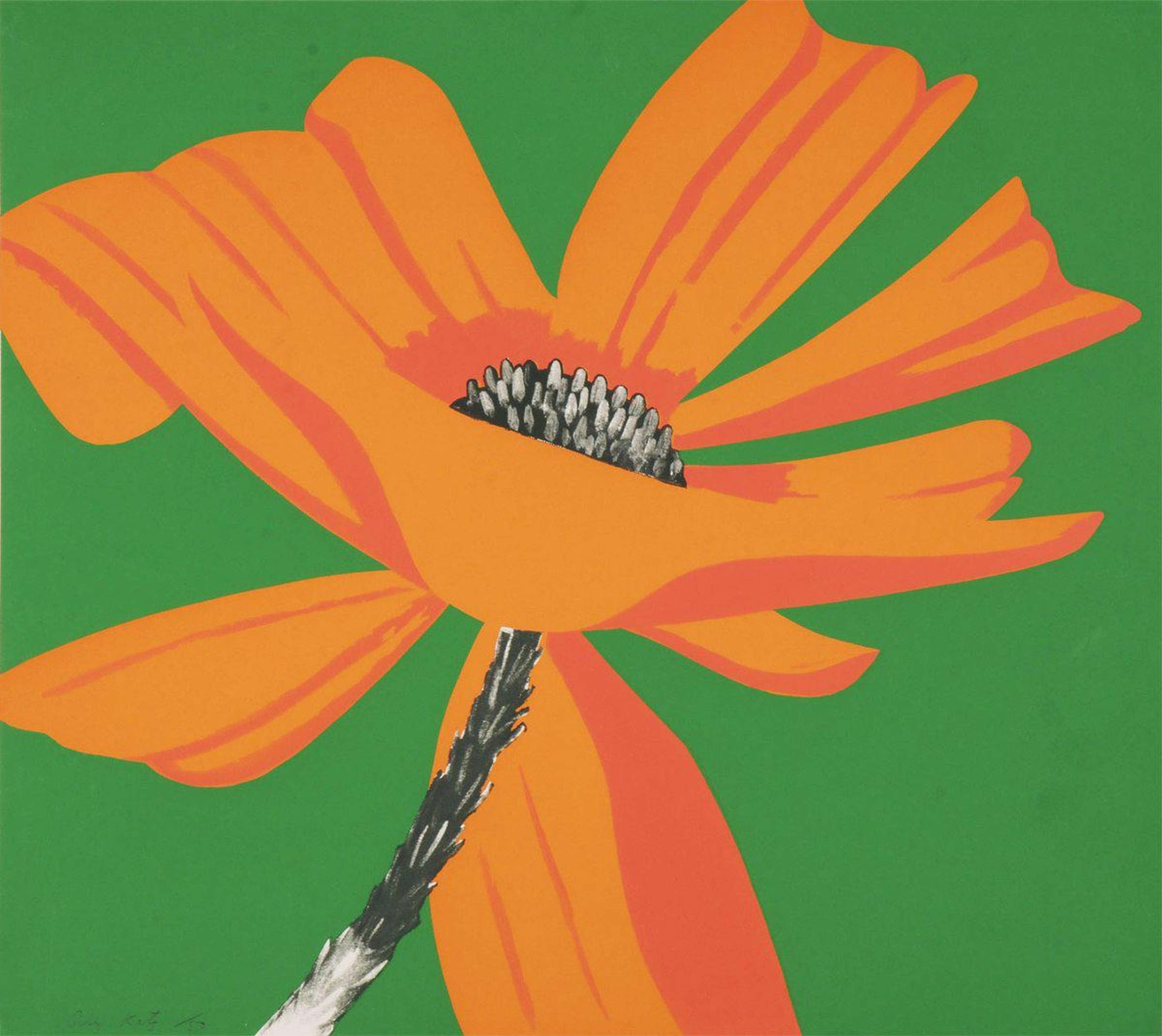 Poppies - Signed Print by Alex Katz 1968 - MyArtBroker