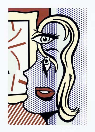 Art Critic - Signed Print by Roy Lichtenstein 1996 - MyArtBroker