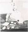 David Hockney: Sidney In His Office - Signed Print