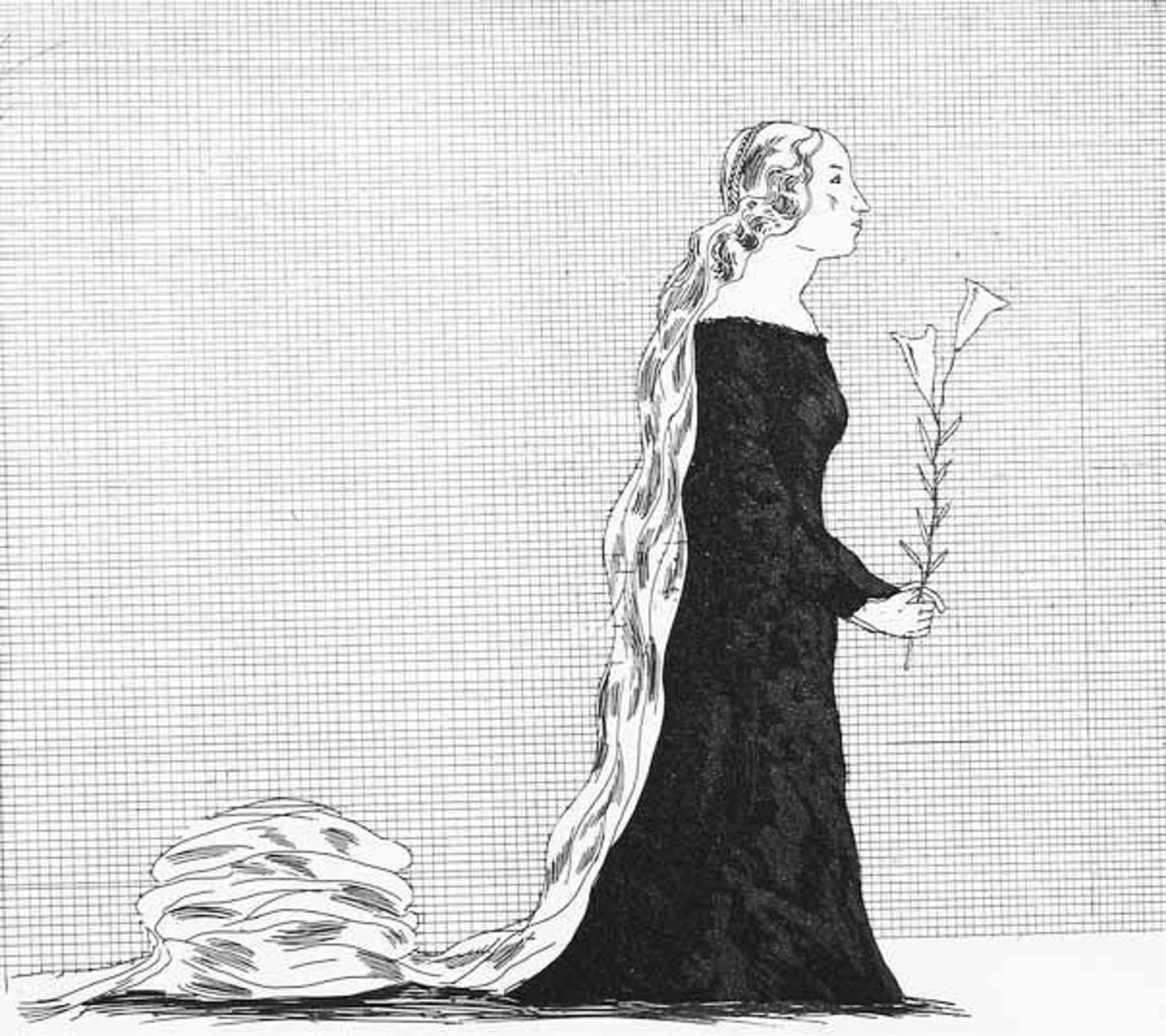 The Older Rapunzel - Signed Print by David Hockney 1969 - MyArtBroker