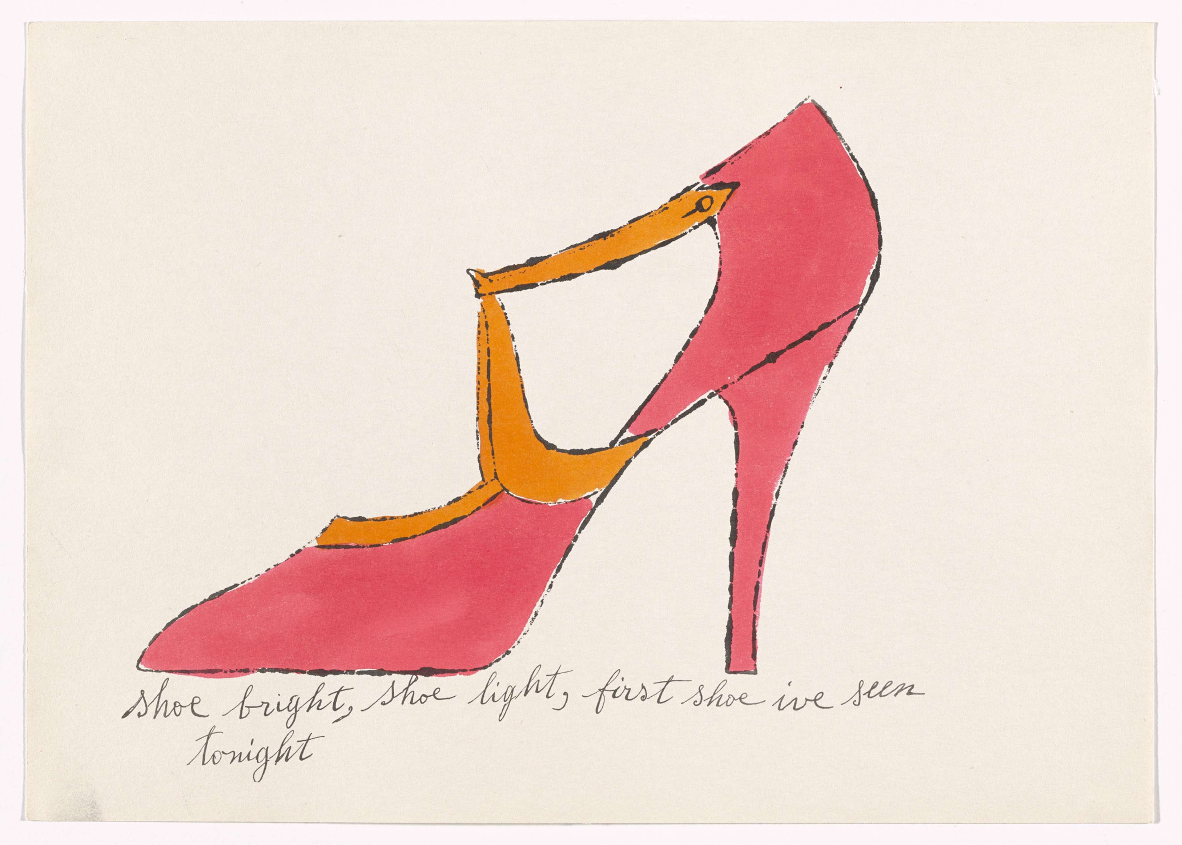 Untitled from À La Recherche Du Shoe Perdu by Andy Warhol