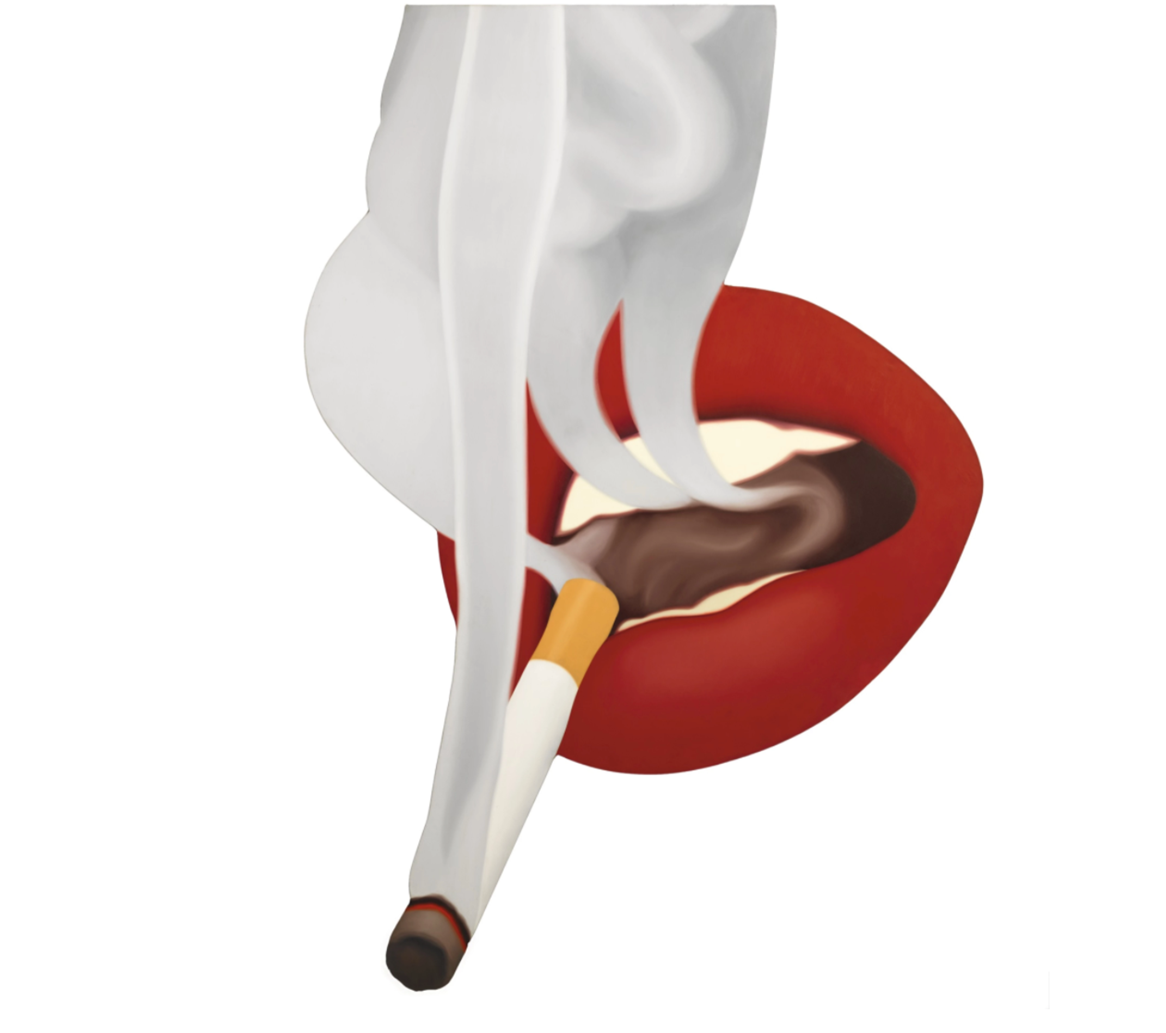 Smoker no.5 by Tom Wesselmann