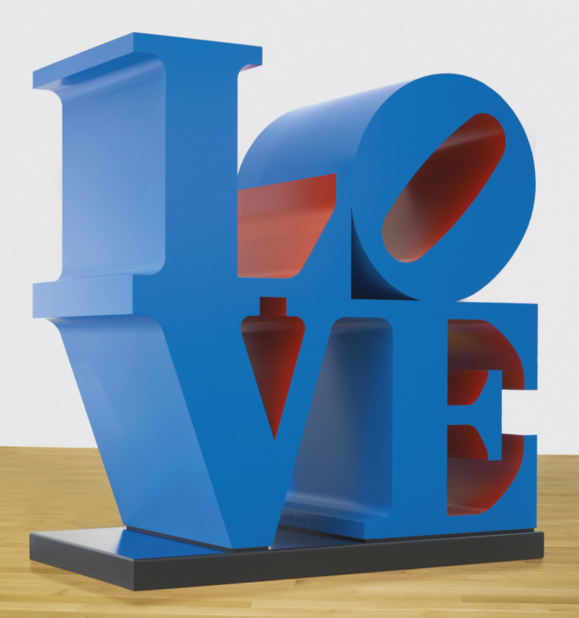 LOVE (blue/red) by Robert Indiana