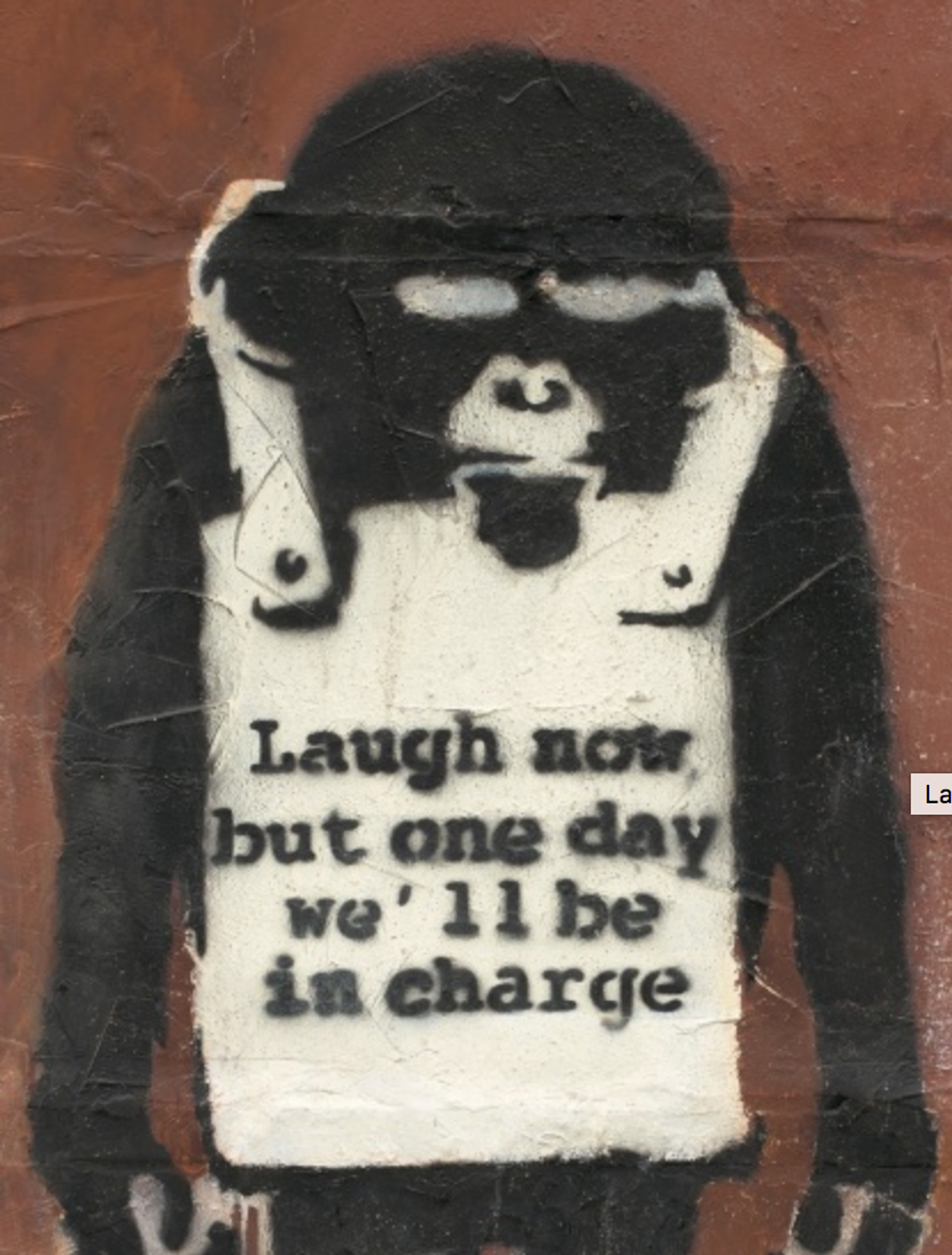 Laugh Now by Banksy - MyArtBroker