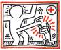 Keith Haring: Three Lithographs 1 - Signed Print