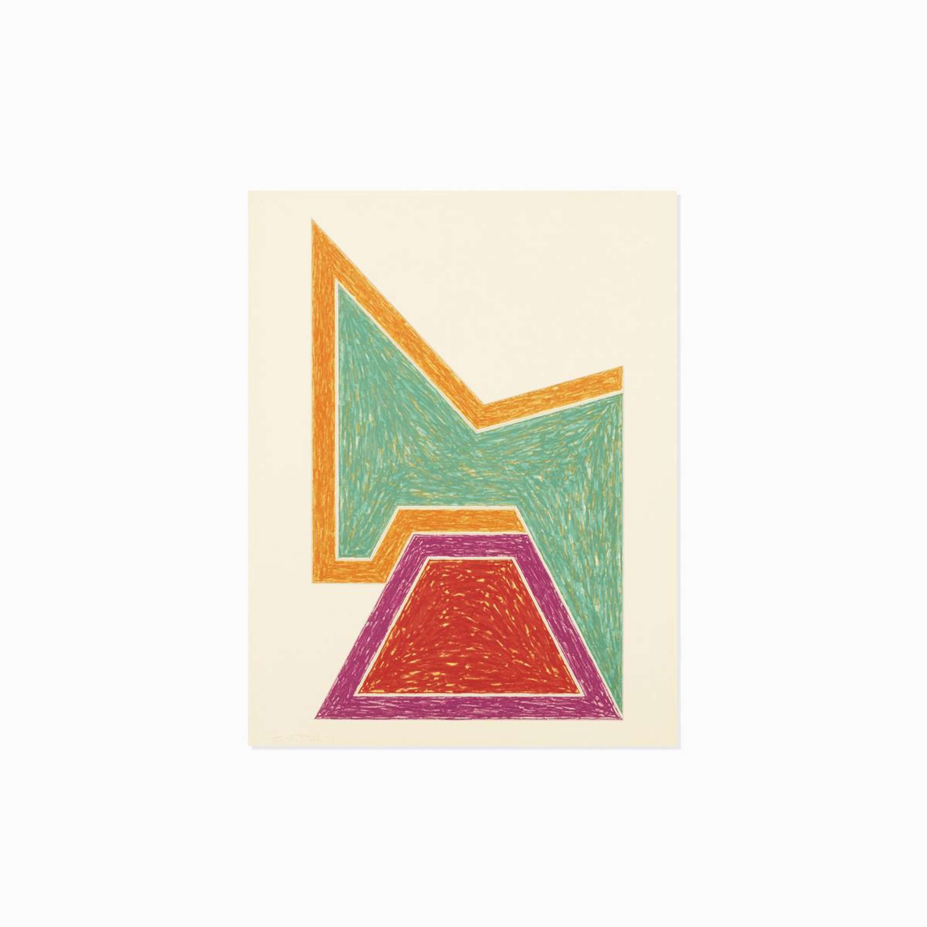 Wolfeboro - Signed Print by Frank Stella 1974 - MyArtBroker