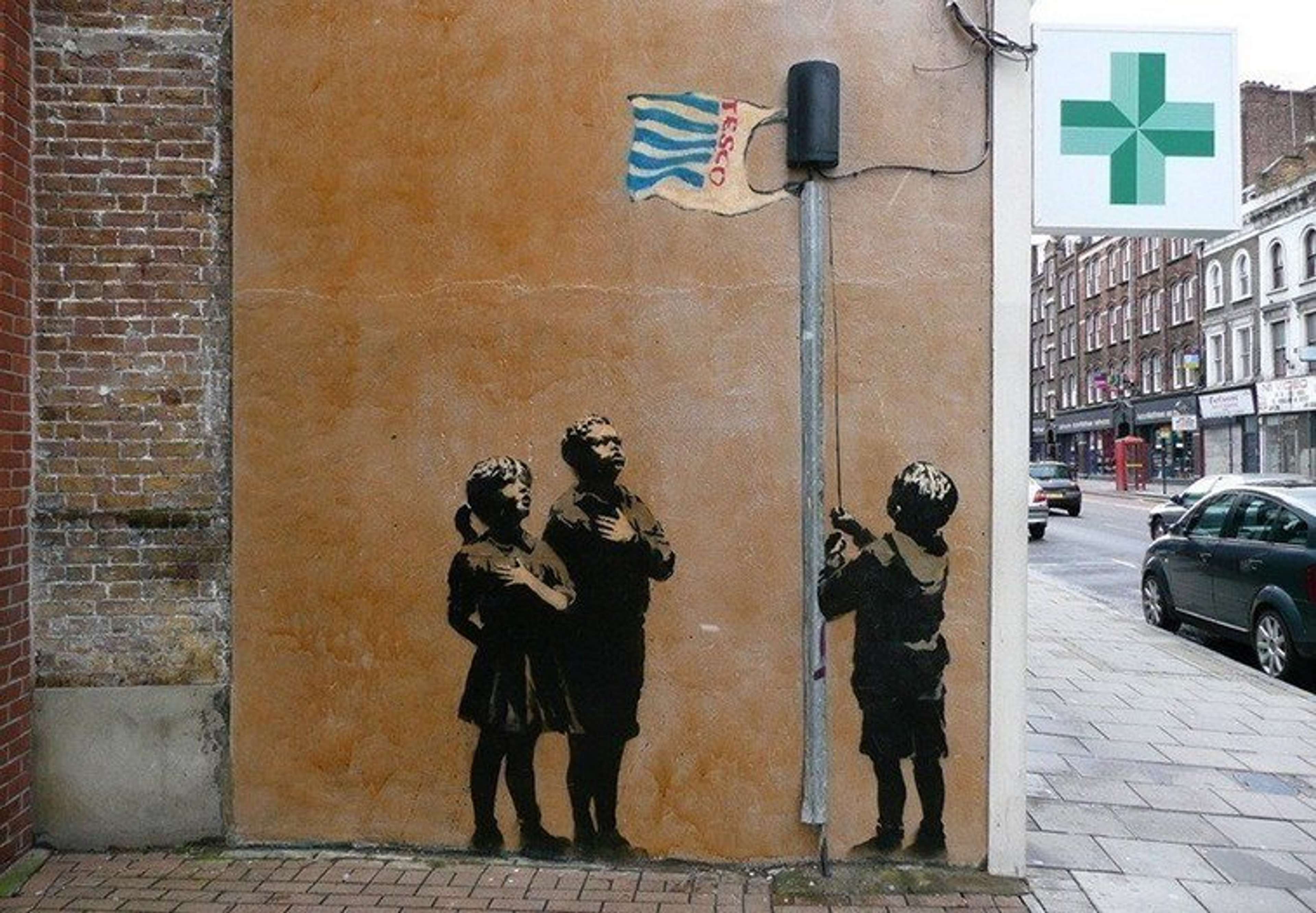 Very Little Helps by Banksy - MyArtBroker