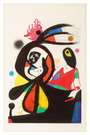 Joan Miró: L’Aigrette Rouge - Signed Print