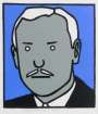 Julian Opie: Portrait - Signed Print