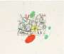 Joan Miró: Plate III (Préparatifs D'Oiseaux) - Signed Print