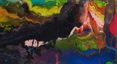 Flow (P16) - Unsigned Print by Gerhard Richter 2014 - MyArtBroker