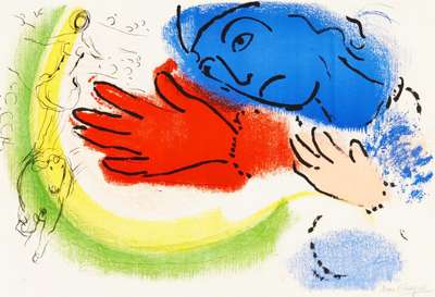 L'Écuyère - Signed Print by Marc Chagall 1956 - MyArtBroker