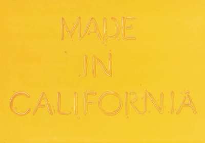 Made In California - Signed Print by Ed Ruscha 1971 - MyArtBroker